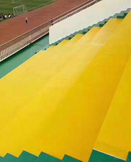 阳高球场台阶翻新修补改造
